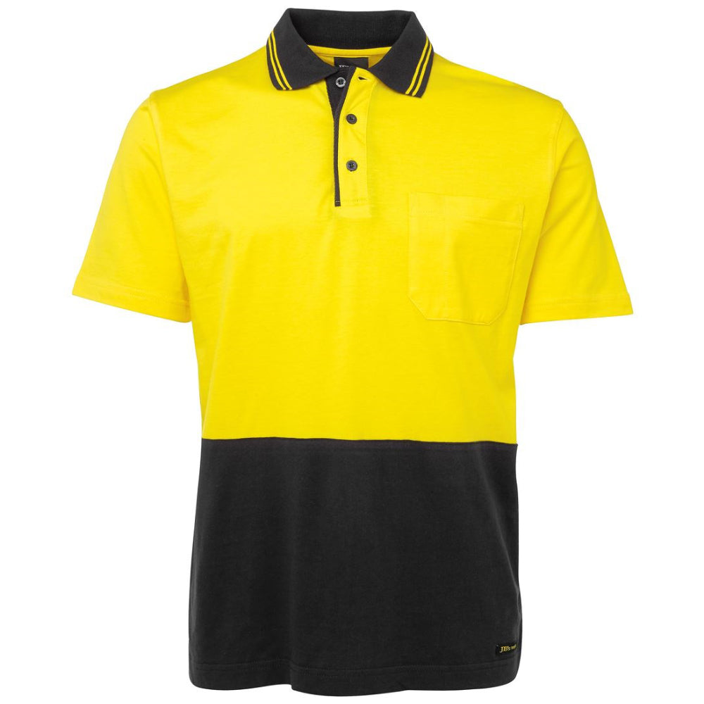 RE JB's Hi Vis S/S Cotton Polo