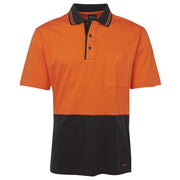 RE JB's Hi Vis S/S Cotton Polo