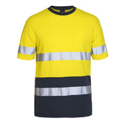 RE JB's Hi Vis (D+N) Cotton T-Shirt 6DNTC