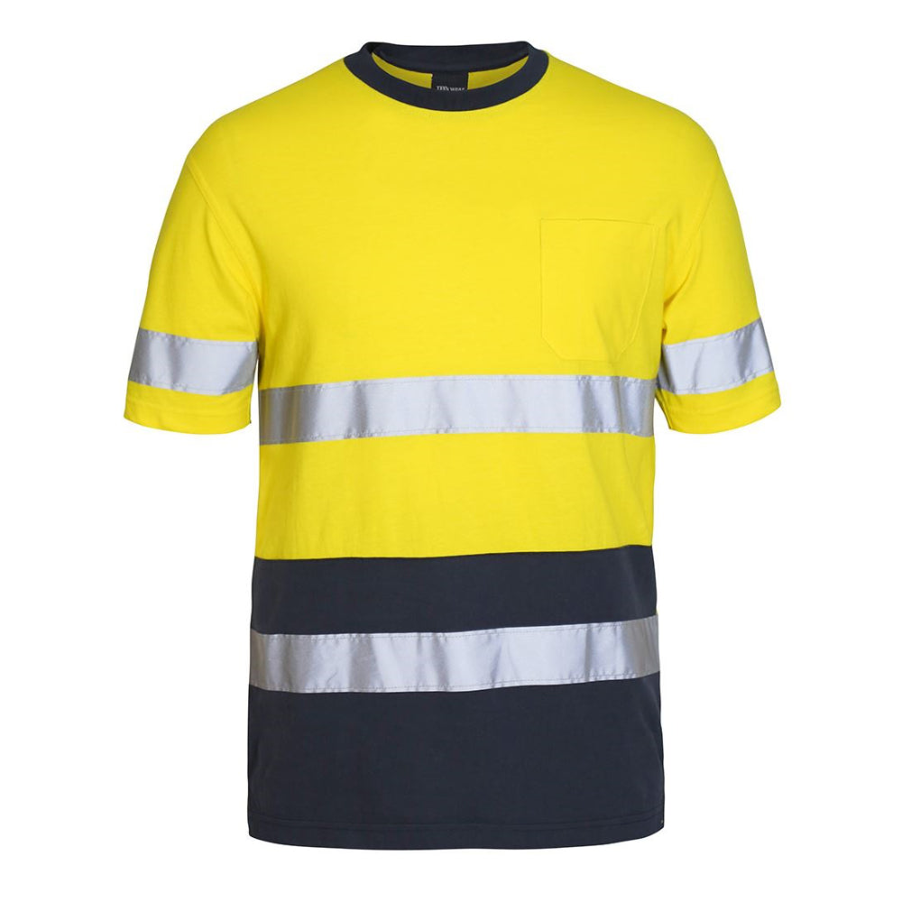 RE JB's Hi Vis (D+N) Cotton T-Shirt 6DNTC