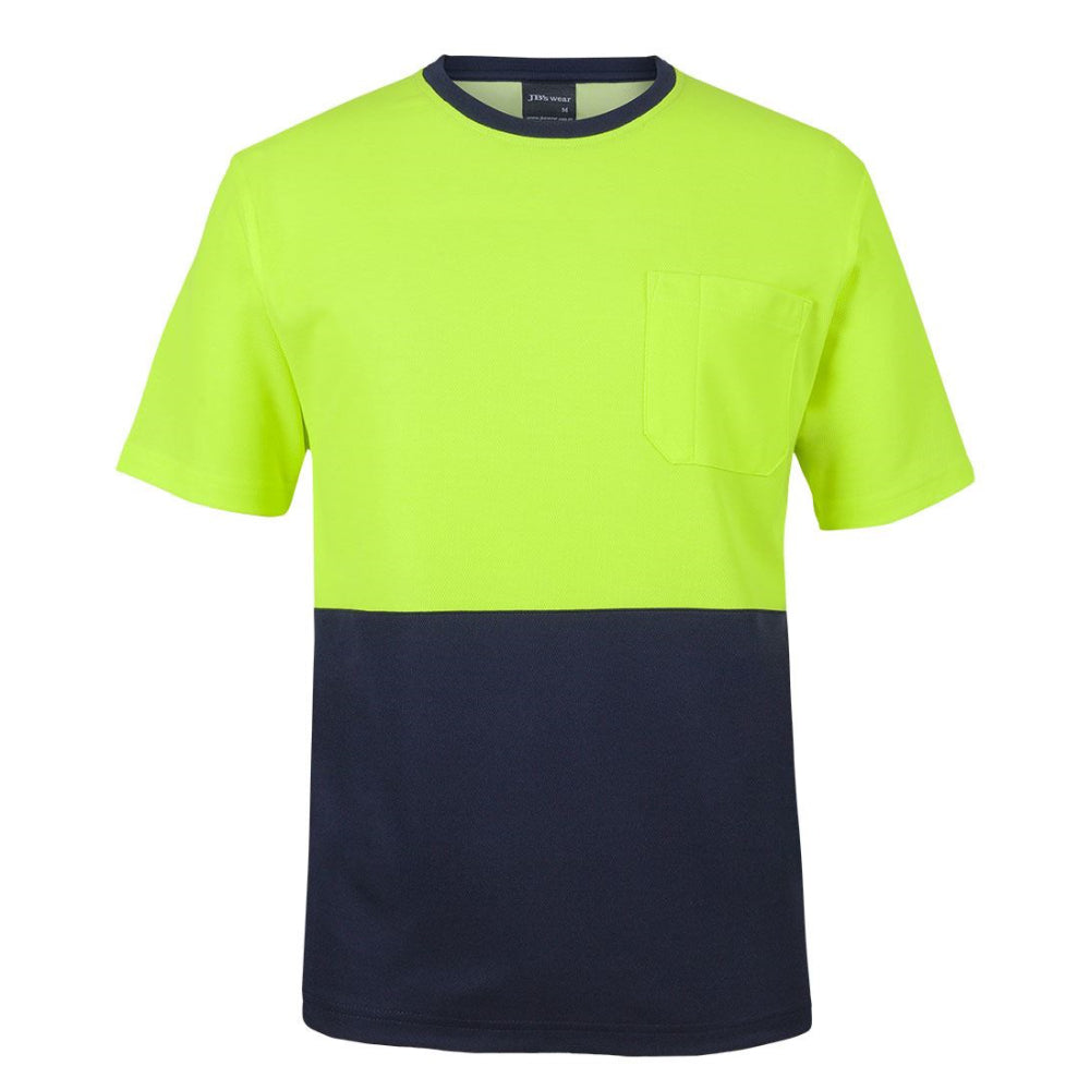 RE JB's Hi Vis Cotton Back Tee 6HCBT