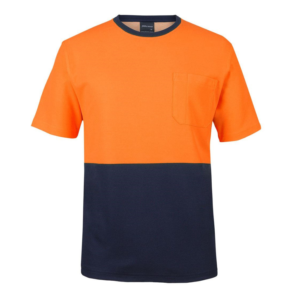 RE JB's Hi Vis Cotton Back Tee 6HCBT