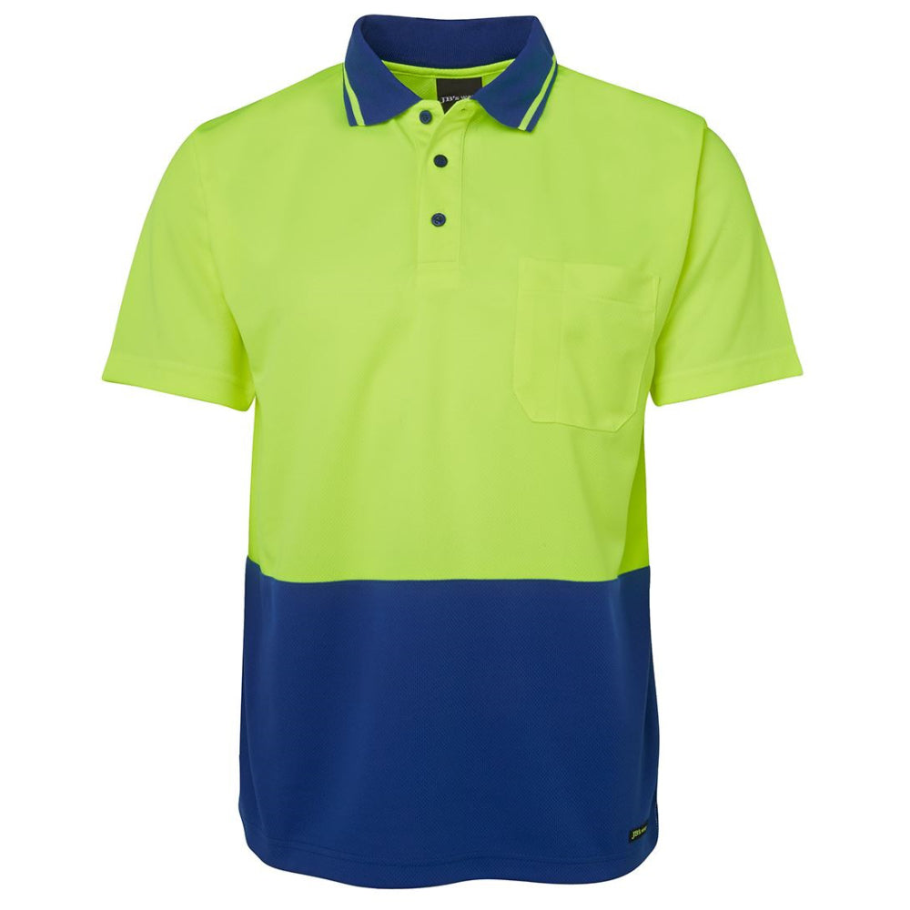RE JB's Adults and Kids Hi Vis Non Cuff Traditional Polo