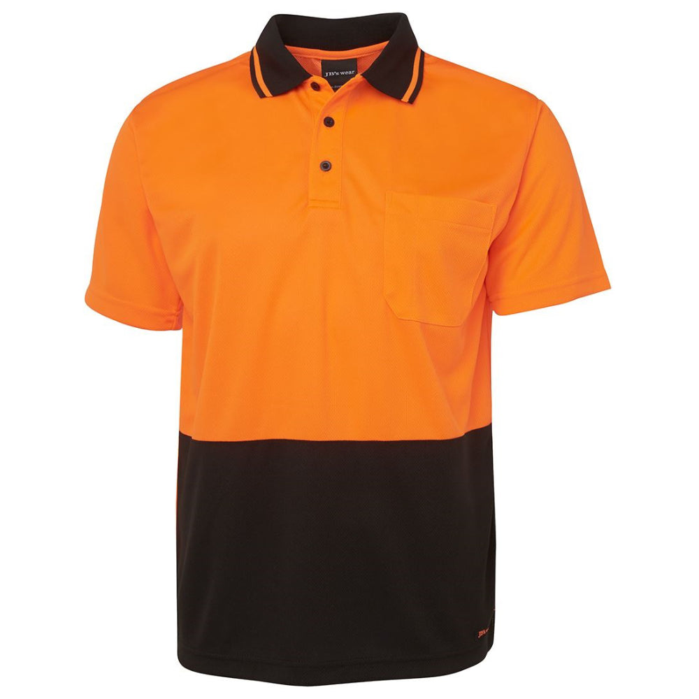 RE JB's Adults and Kids Hi Vis Non Cuff Traditional Polo
