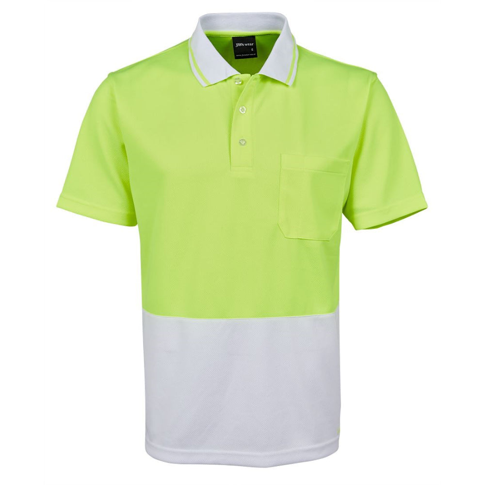 RE JB's Adults and Kids Hi Vis Non Cuff Traditional Polo