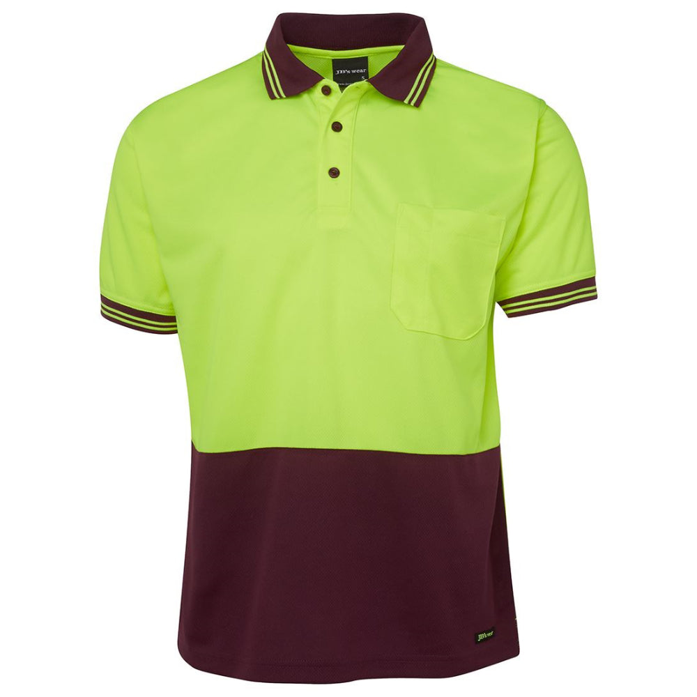RE JB's Hi Vis S/S Traditional Polo