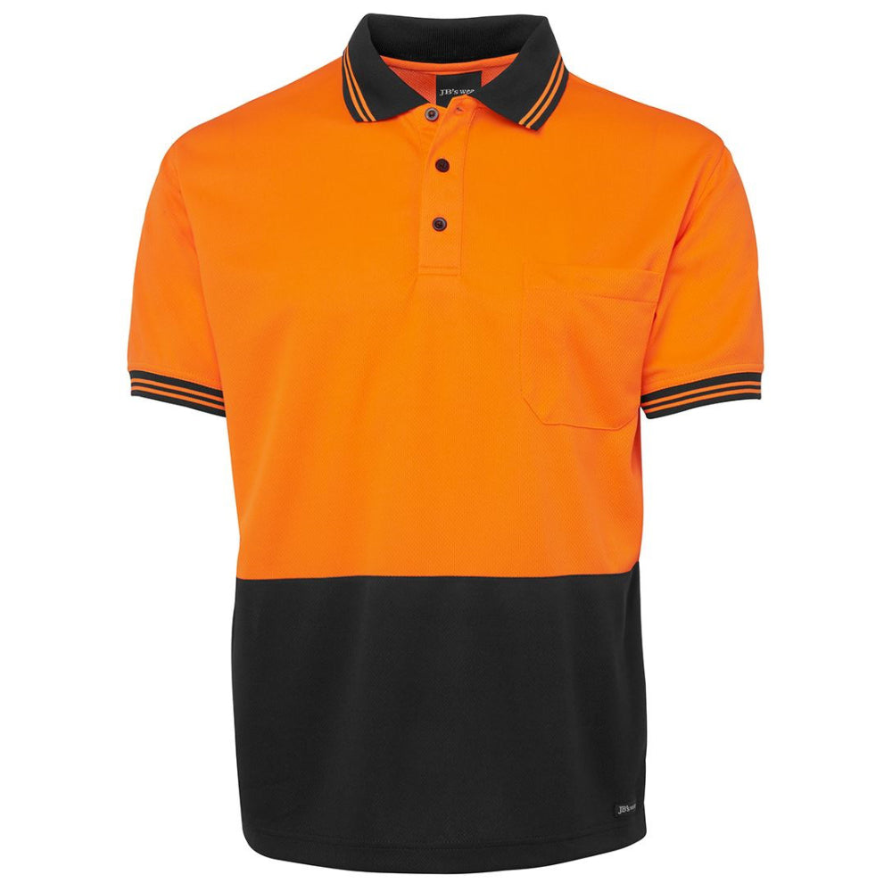 RE JB's Hi Vis S/S Traditional Polo