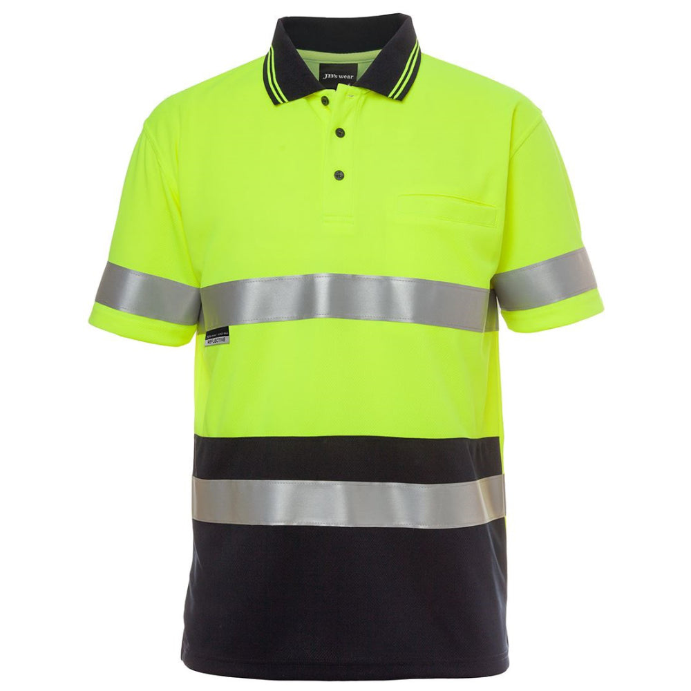 RE JB's Hi Vis S/S (D+N) Traditional Polo