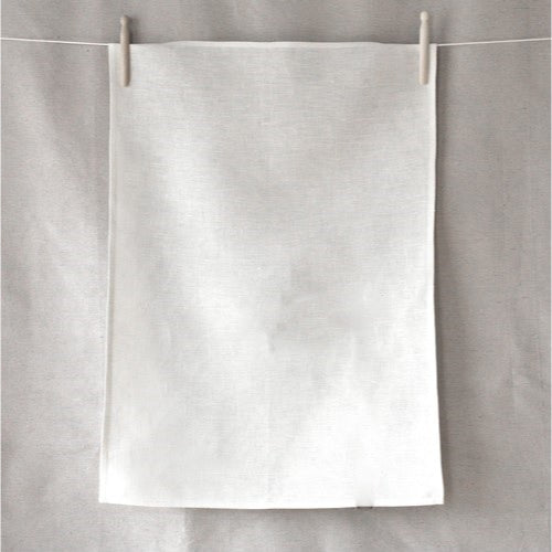 75% linen/25% cotton Tea Towel Natural