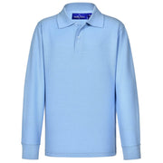 RE PS12K KIDS TRADITIONAL POLY/COTTON PIQUE KNIT LONG SLEEVE POLO