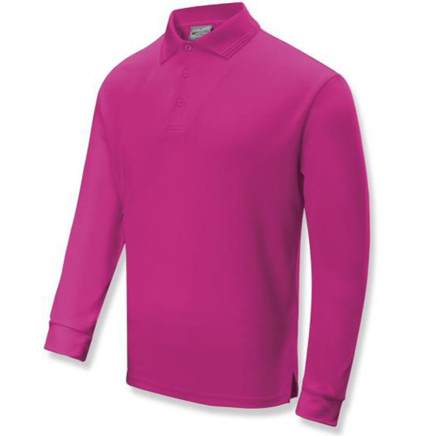 RE Unisex Adults Sun Smart Long Sleeve Polo