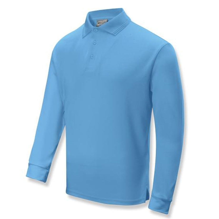 RE Unisex Adults Sun Smart Long Sleeve Polo