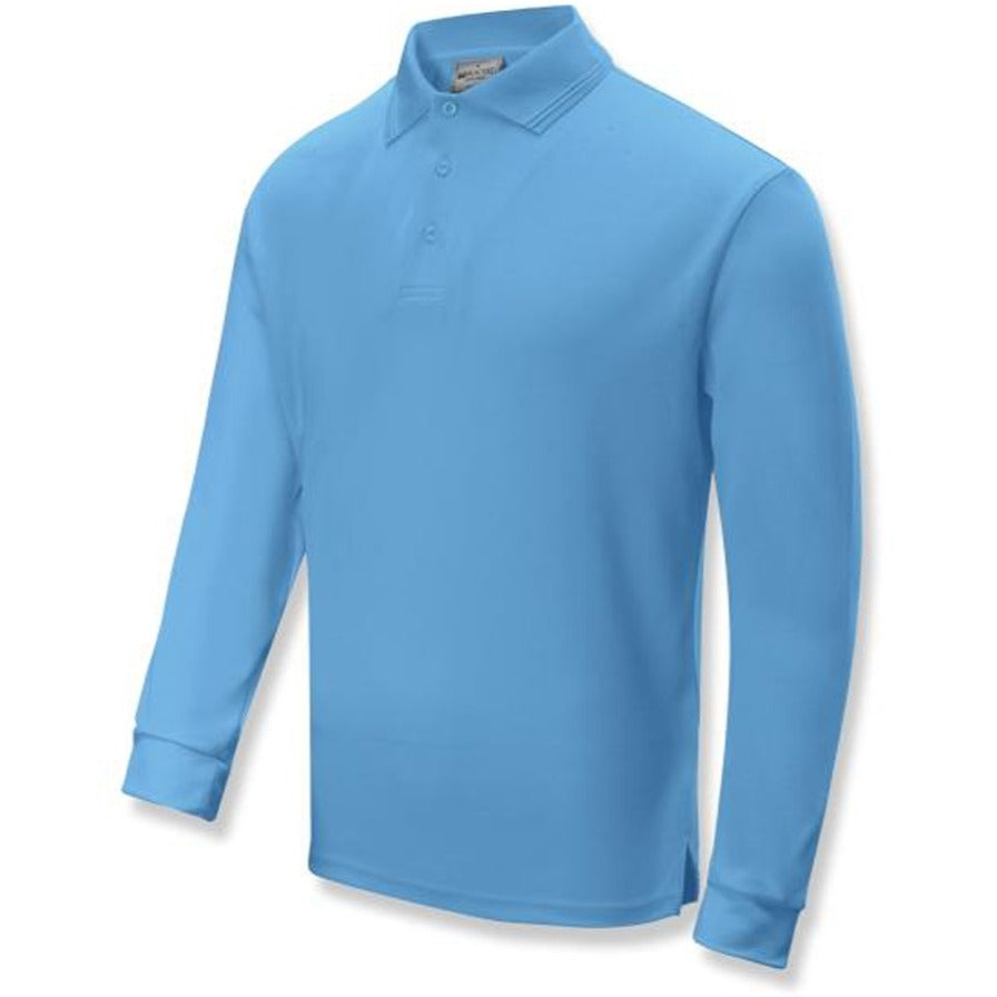 RE Kids Sun Smart Long Sleeve Polo