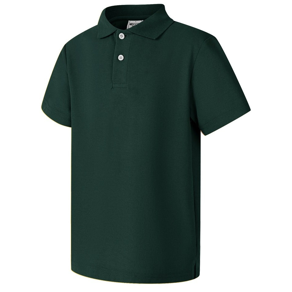 RE Unisex Adults And Kids Short Sleeve Polo Shirt