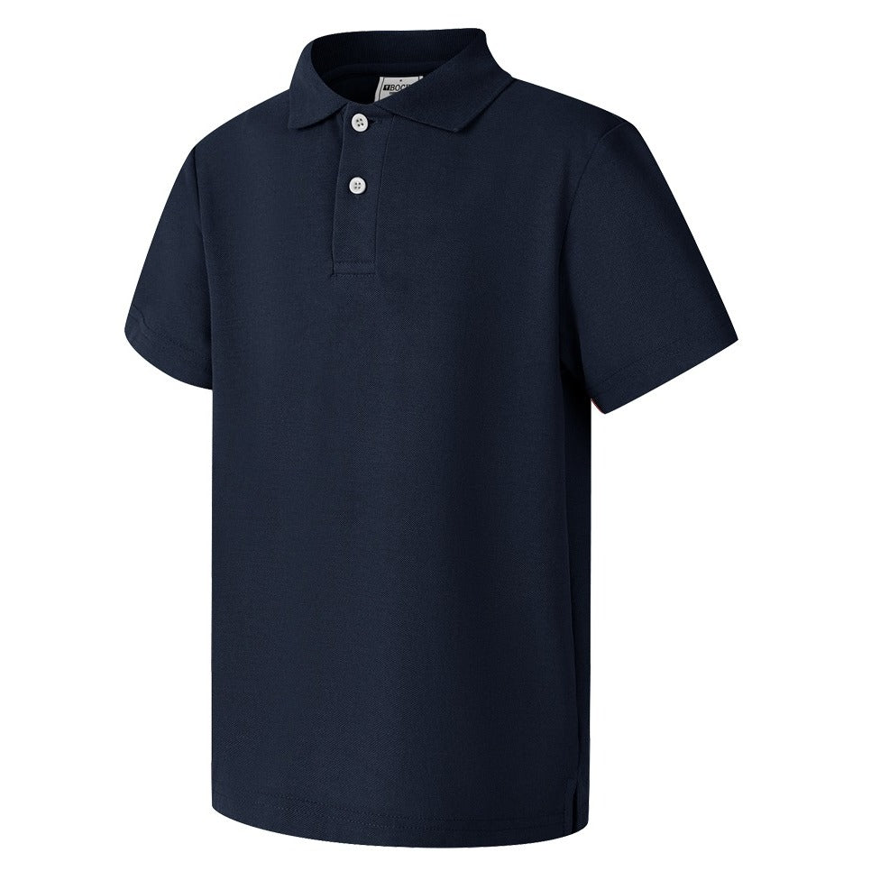 RE Unisex Adults And Kids Short Sleeve Polo Shirt