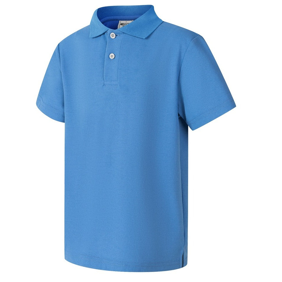 RE Unisex Adults And Kids Short Sleeve Polo Shirt