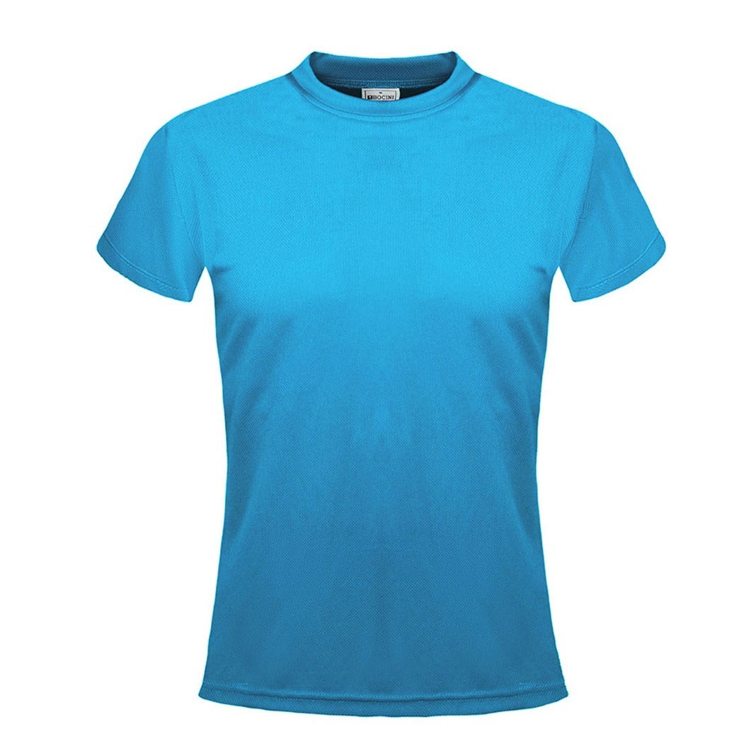 RE Ladies Plain Breezeway Micromesh Tee