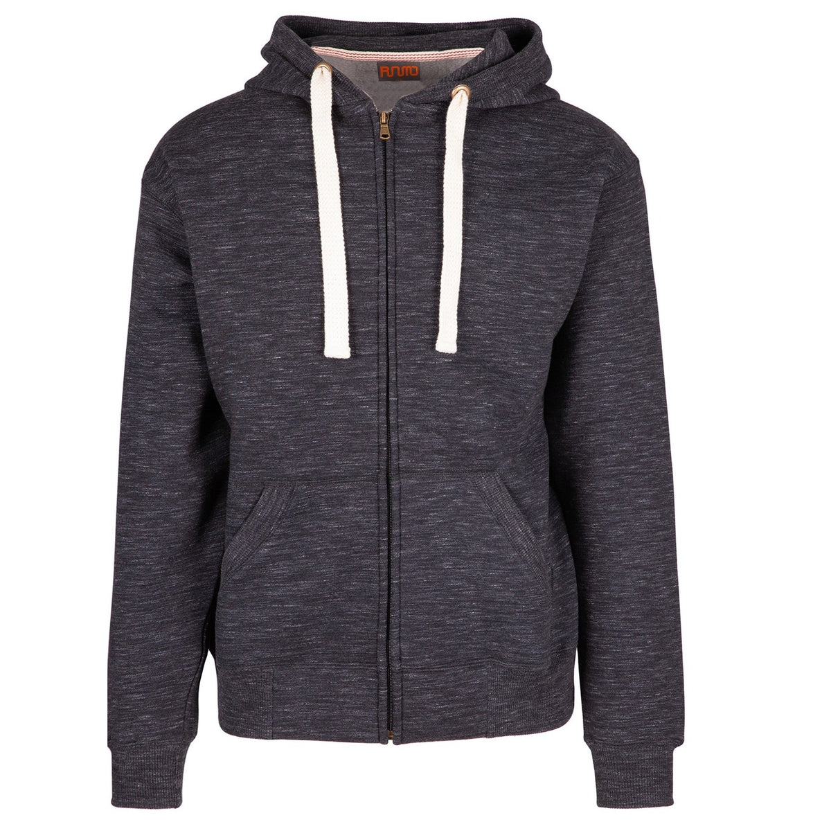 RE Mens Brushed Heavy Zip Fleece Hoodie