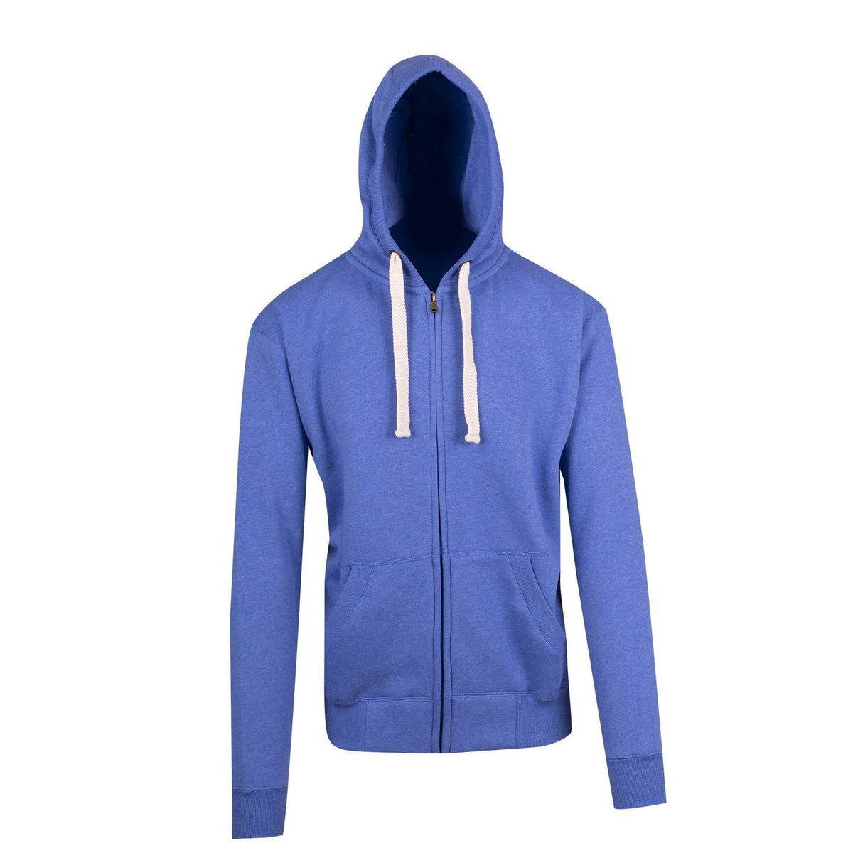 RE Mens Brushed Heavy Zip Fleece Hoodie