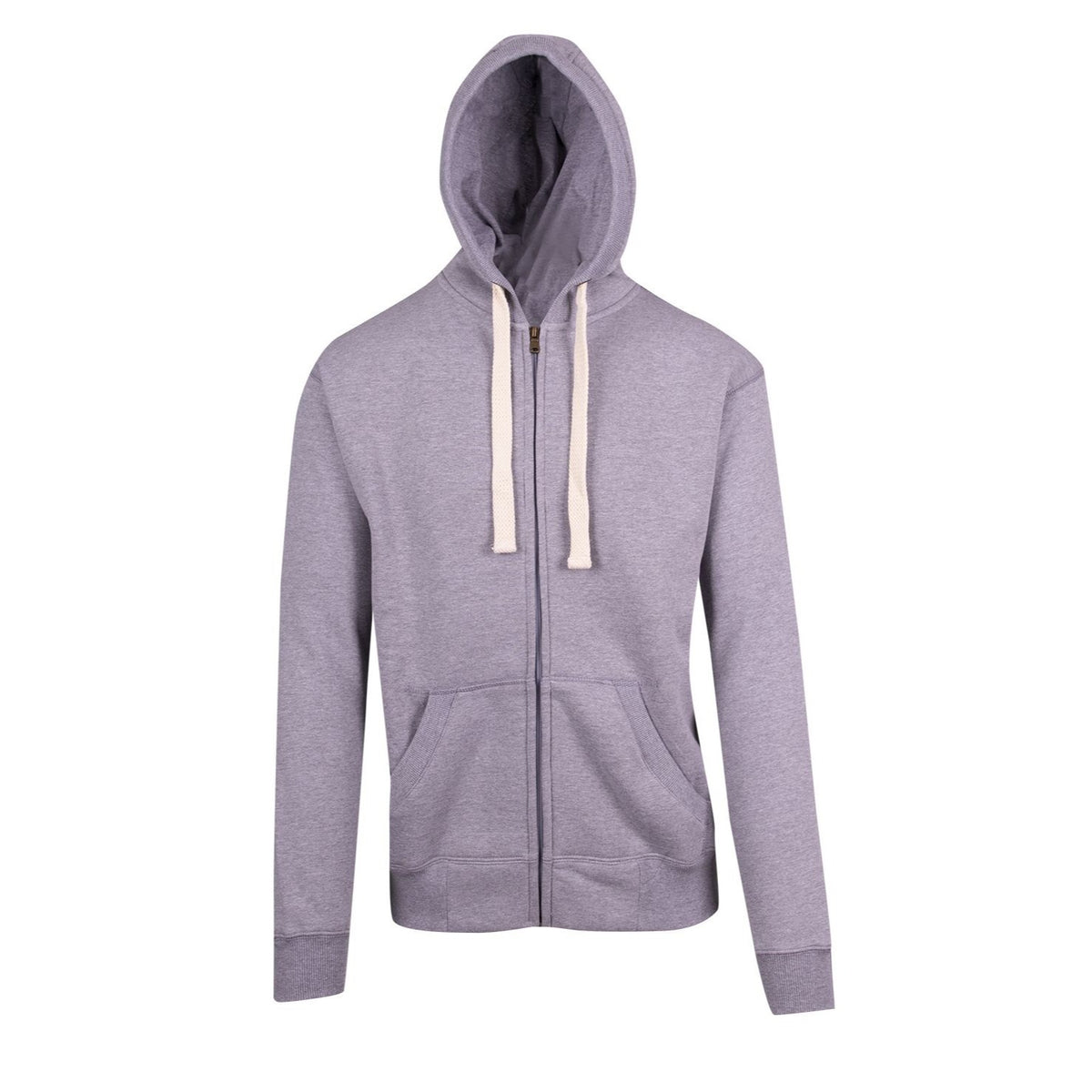 RE Mens Brushed Heavy Zip Fleece Hoodie