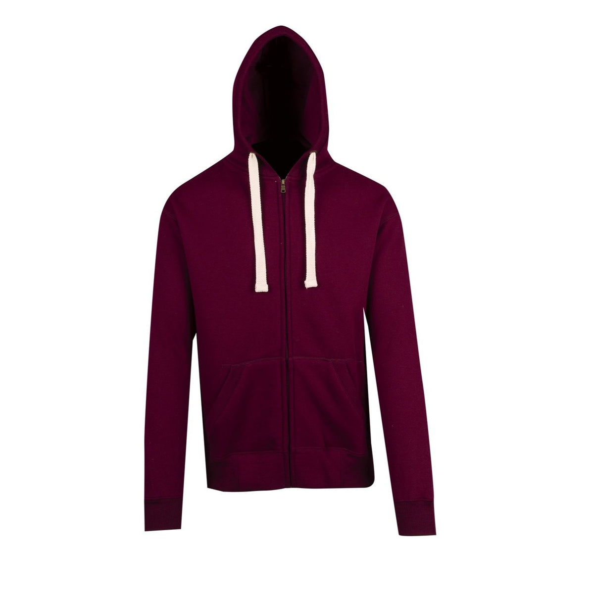 RE Mens Brushed Heavy Zip Fleece Hoodie