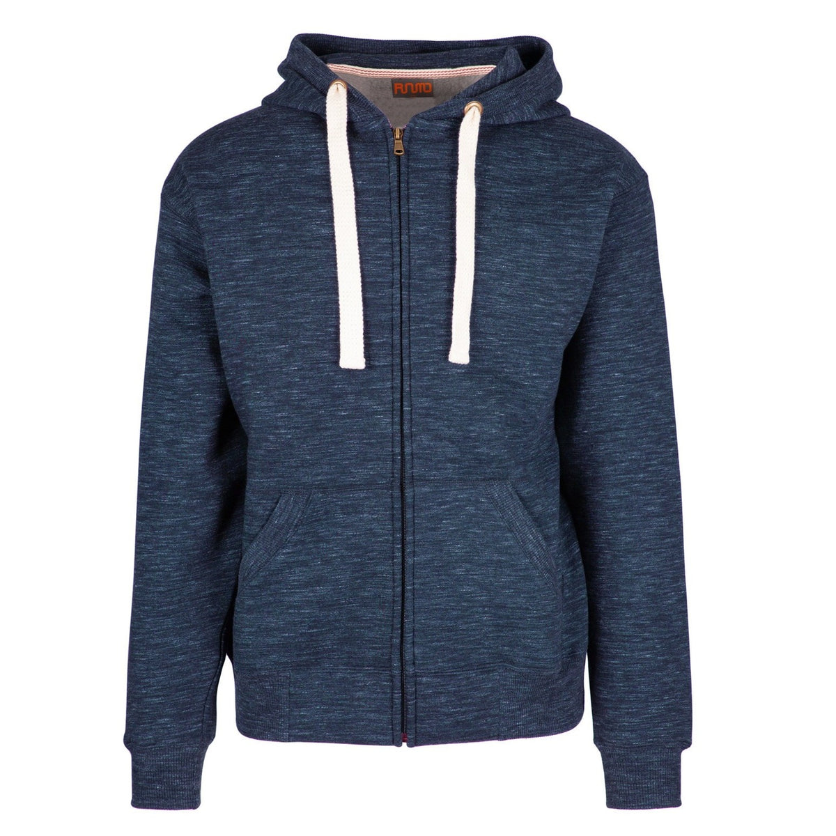 RE Mens Brushed Heavy Zip Fleece Hoodie
