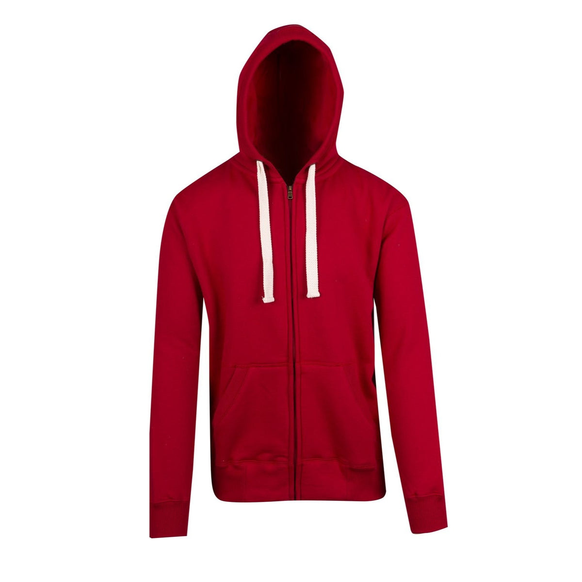 RE Mens Brushed Heavy Zip Fleece Hoodie