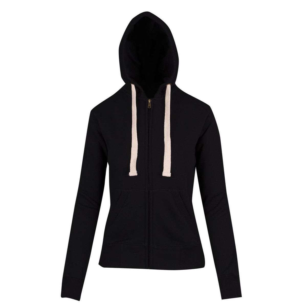 RE Womens/Junior Heavy Zip Fleece Hoodie