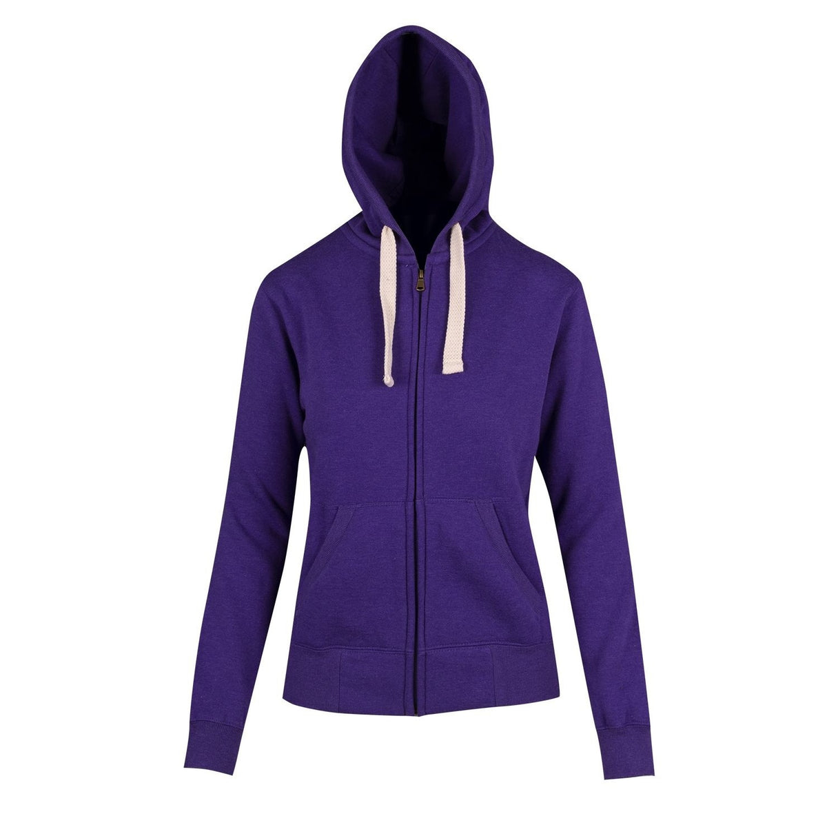 RE Womens/Junior Heavy Zip Fleece Hoodie