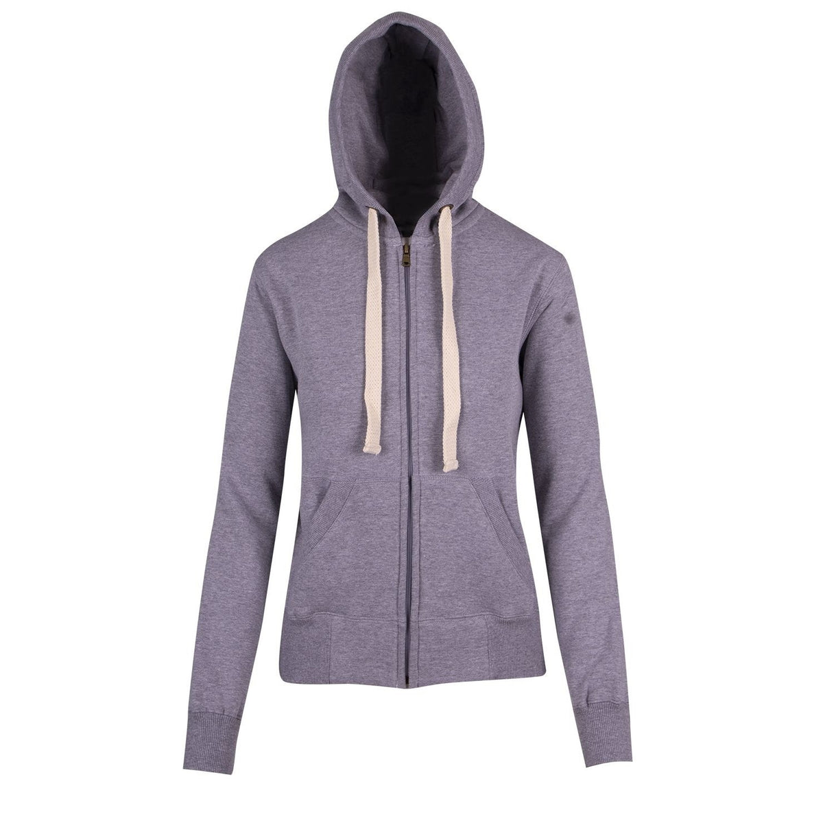 RE Womens/Junior Heavy Zip Fleece Hoodie