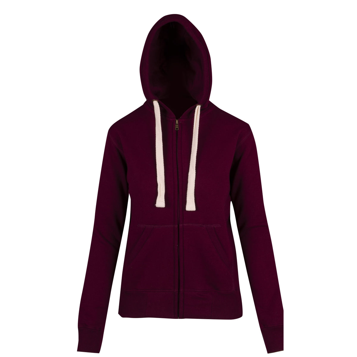 RE Womens/Junior Heavy Zip Fleece Hoodie