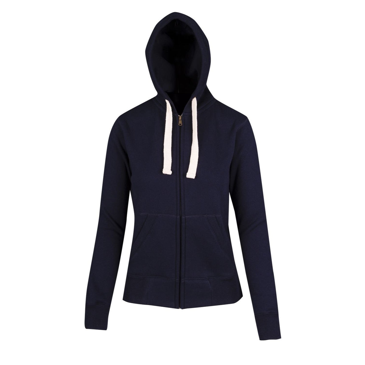 RE Womens/Junior Heavy Zip Fleece Hoodie