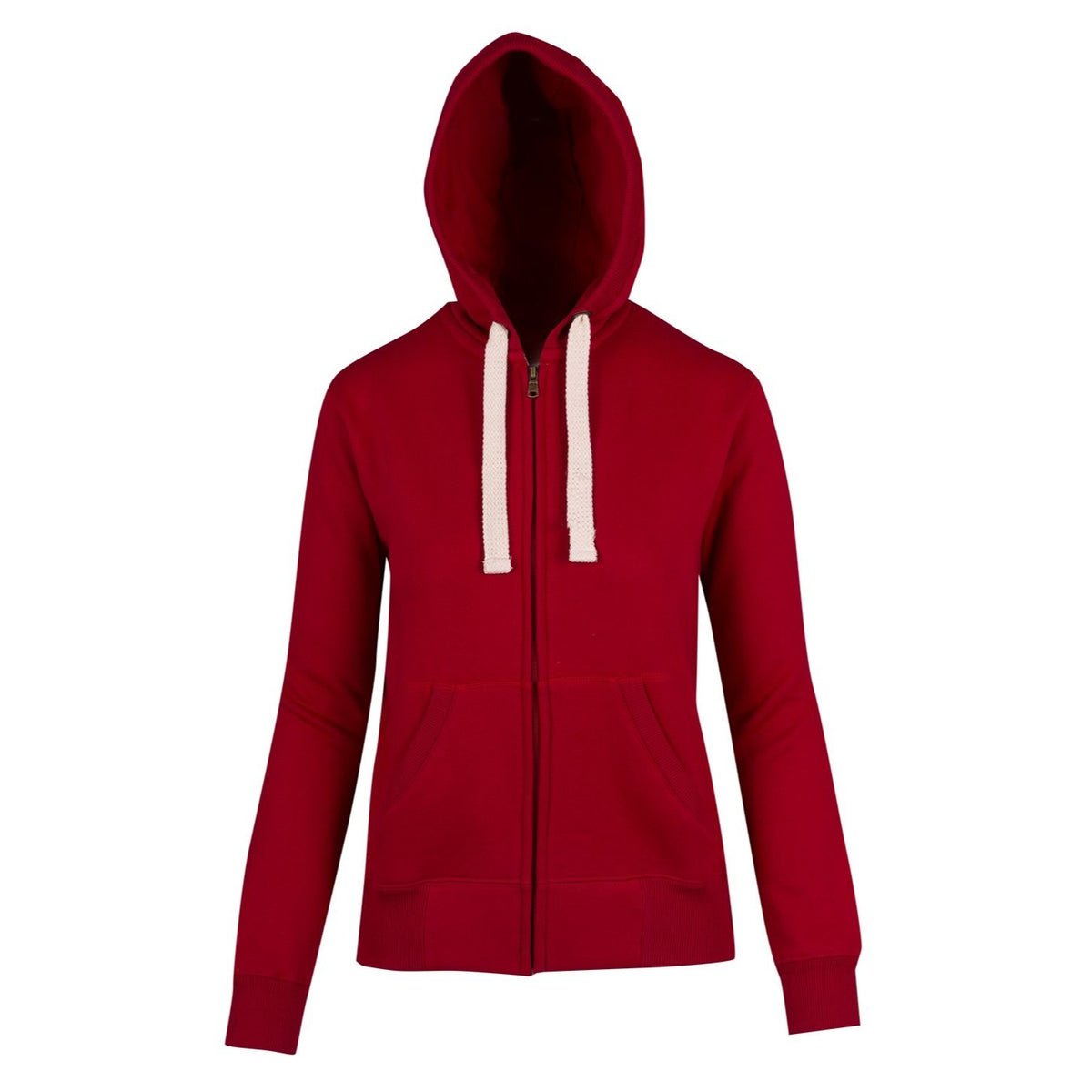 RE Womens/Junior Heavy Zip Fleece Hoodie