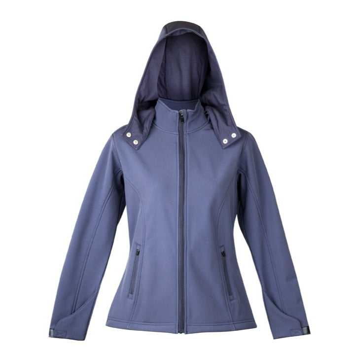 RE Womens Soft Shell HOODED Jacket - TEMPEST Range
