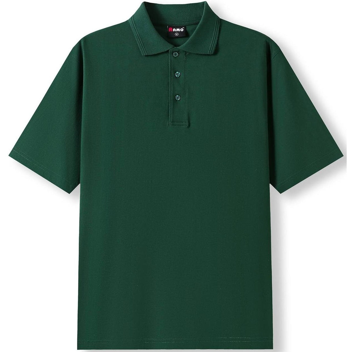 RE Men's Cotton Pique Knit Polo