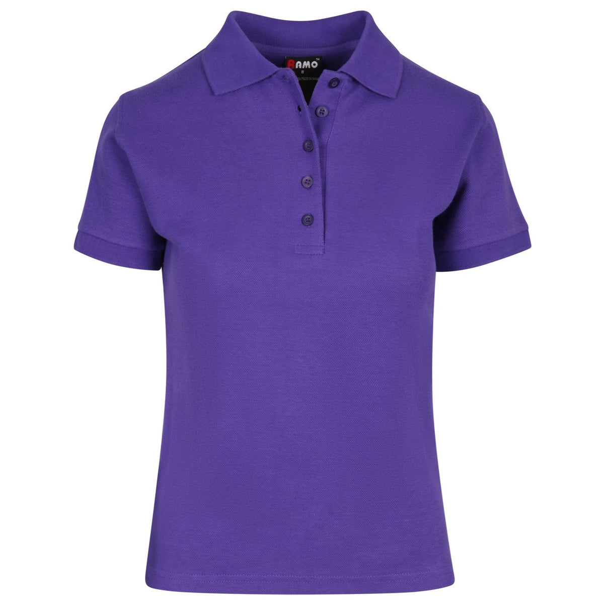 RE Womens 100% Cotton Pique Knit Polo