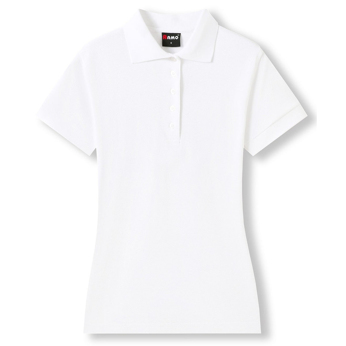 RE Womens 100% Cotton Pique Knit Polo